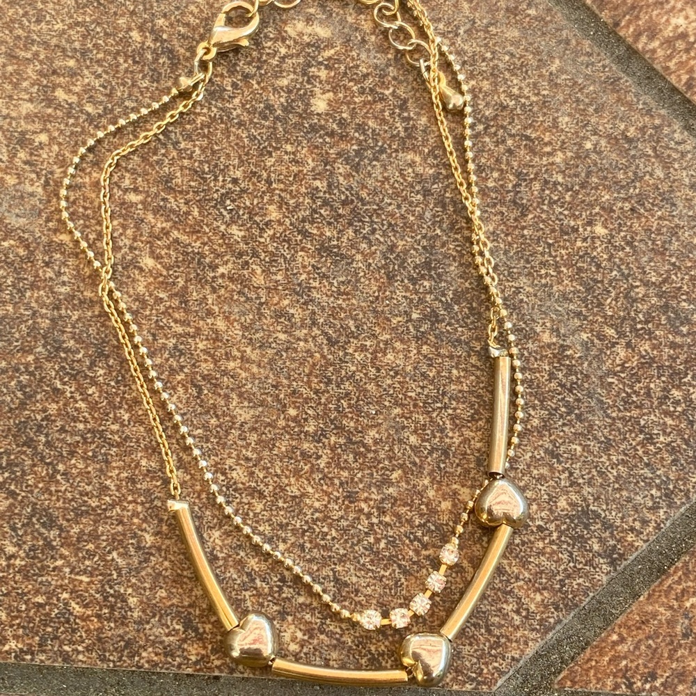 gold anklet
